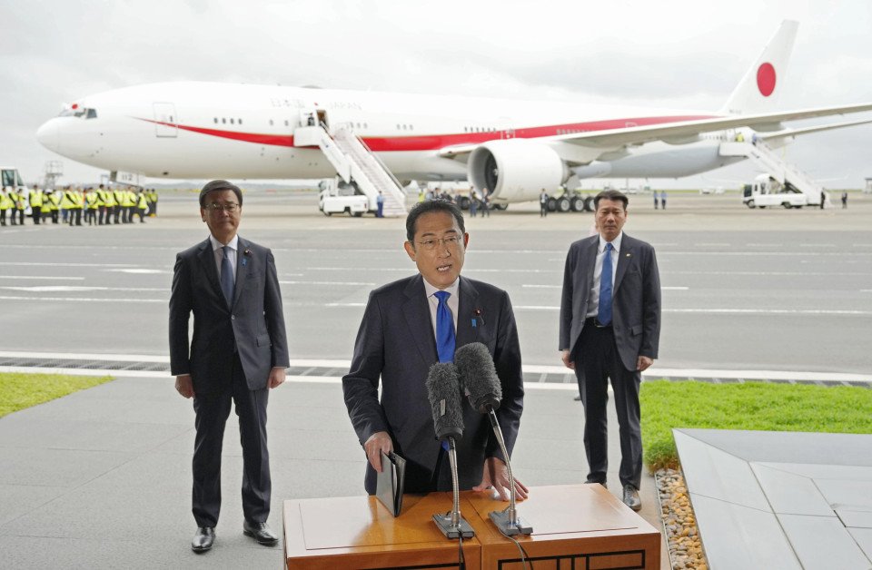 Le Premier ministre japonais Kishida part en voyage en France et en Amérique du Sud 1 Le Premier ministre japonais Kishida part en voyage en France