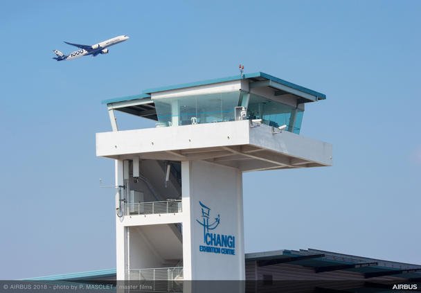 Salon aéronautique de Singapour 2018 - A350-1000 Salon aéronautique de Singapour 2018 - A350-1000