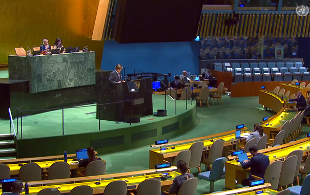 Palestine : la France réitère son soutien à l’admission de la Palestine comme membre à part entière de l’ONU
