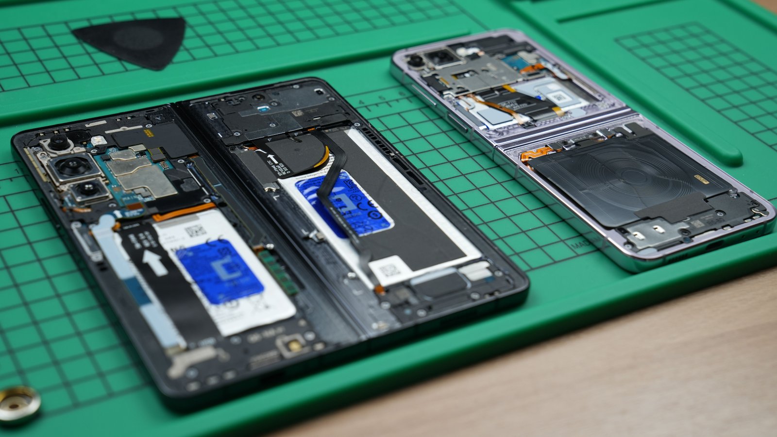 Une image d'un téléphone Samsung Galaxy ouvert