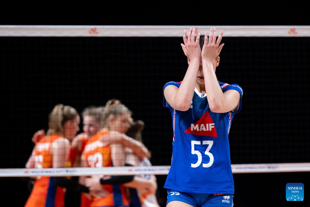1717400280 872 Ligue des nations de volleyball feminin France contre Pays Bas