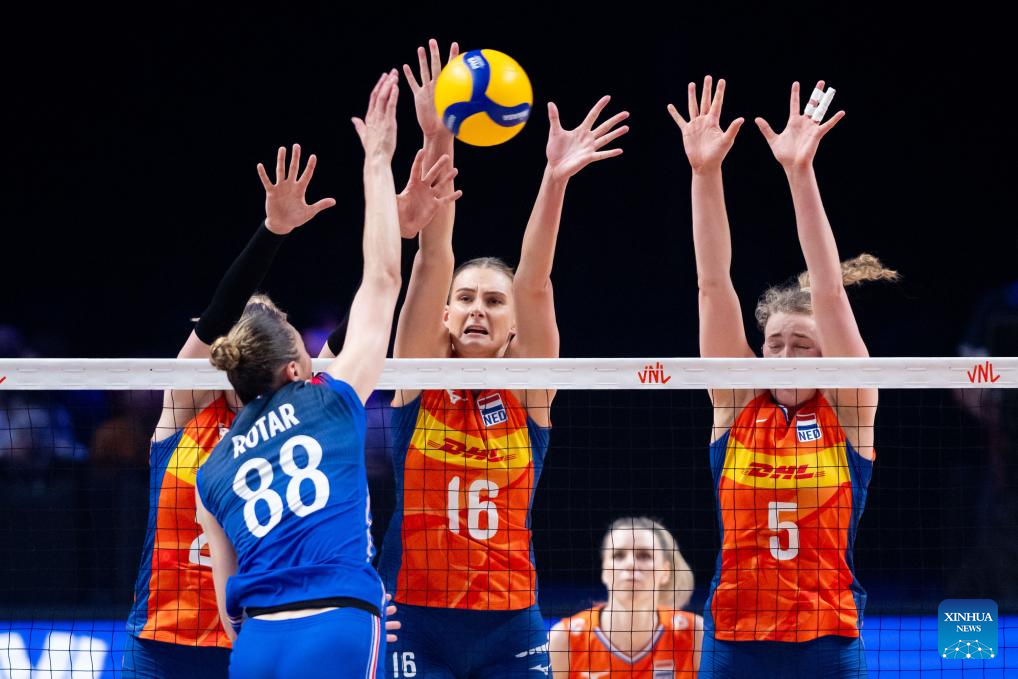 Ligue des nations de volleyball féminin : France contre Pays-Bas