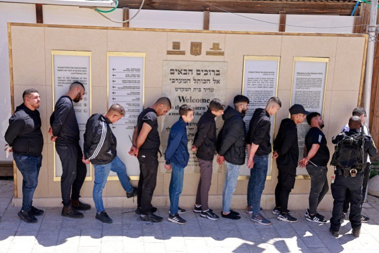 Jeunes palestiniens