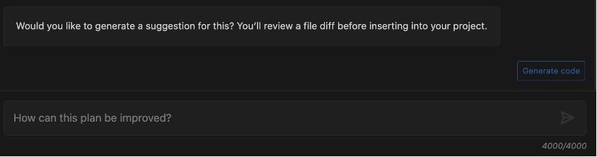 L'agent demande la validation du plan