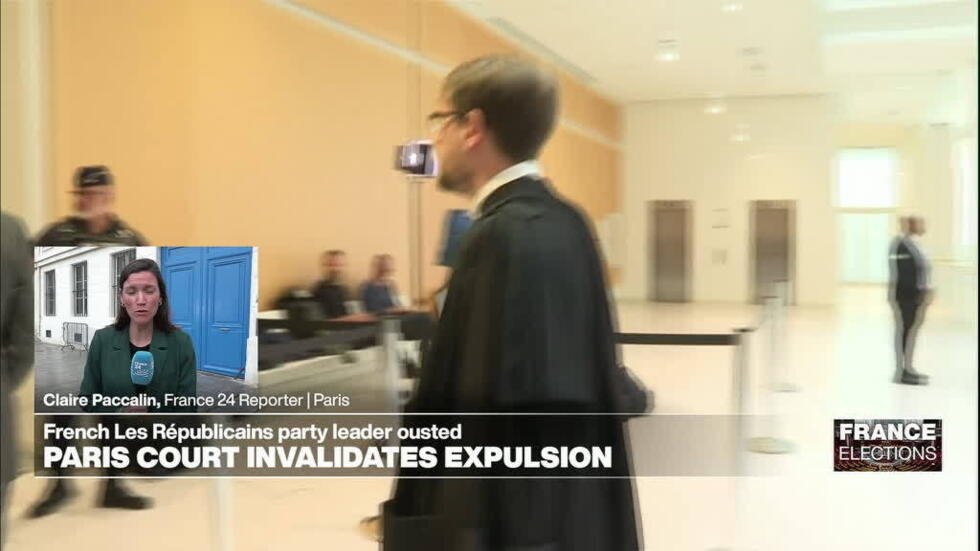 Le tribunal de Paris annule la décision d’expulser Ciotti du poste de chef du parti de droite français Les Républicains