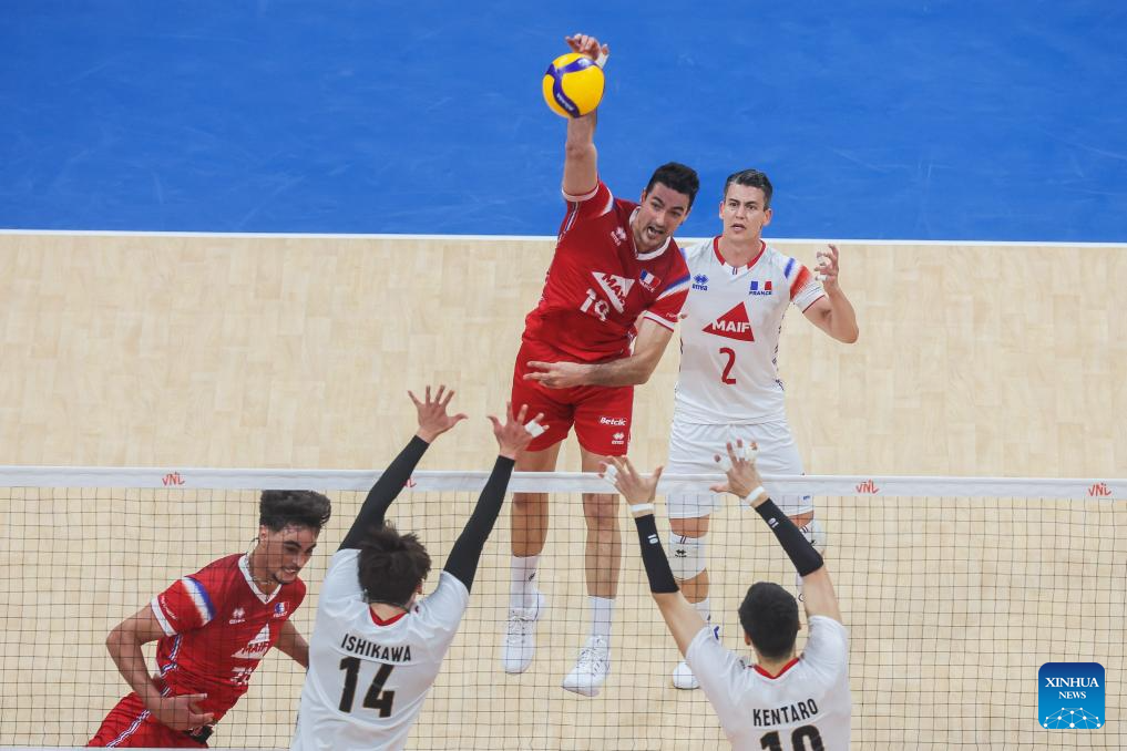 Ligue des Nations de Volleyball Masculin 2024 : Japon contre France