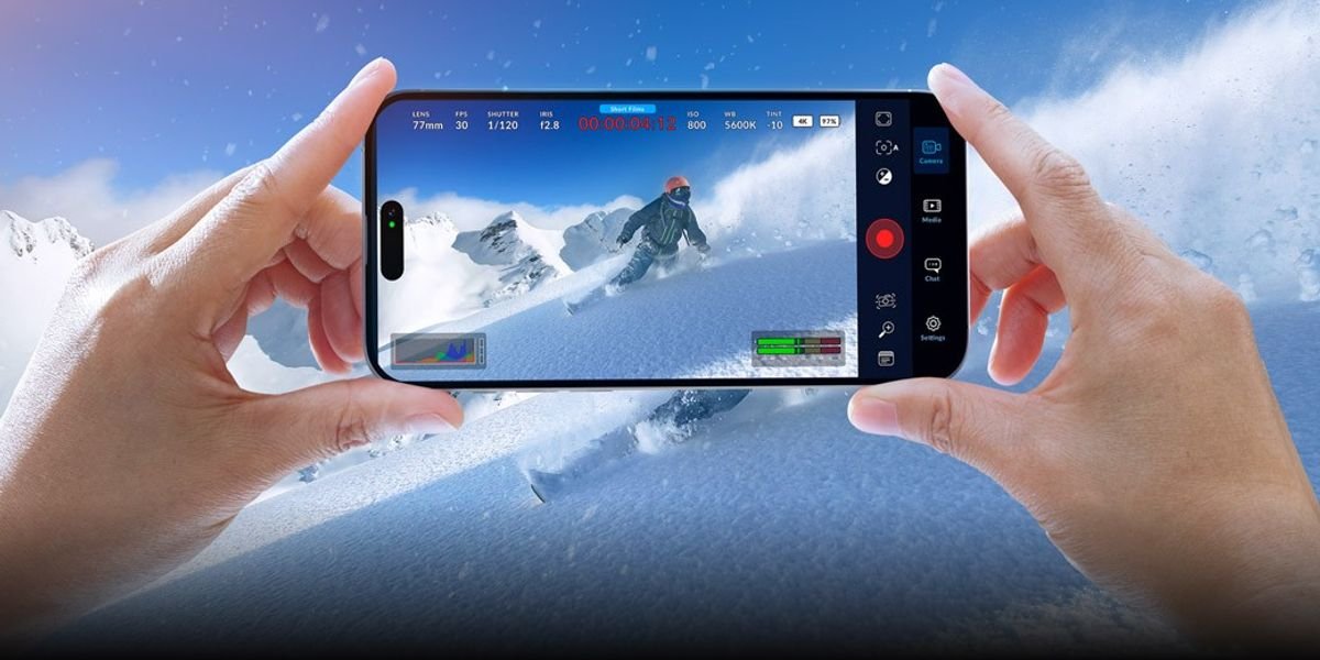 Enregistrez des clips vidéo hors vitesse avec la mise à jour 1.4 de l’application Blackmagic Camera