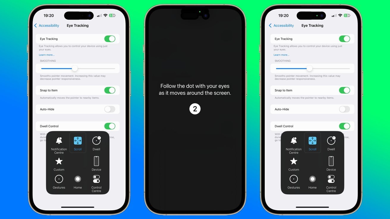 Eye Tracking vous permet de naviguer sur iOS 18 sans toucher votre iPhone