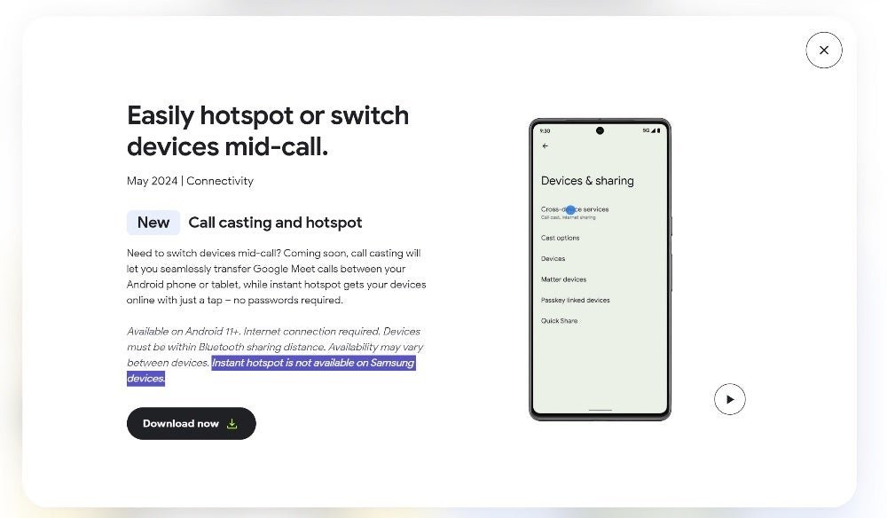 La dernière fonctionnalité d'Android apporte une continuité de type Apple aux appareils, à l'exception de Samsung 1 La dernière fonctionnalité d'Android apporte une continuité de type Apple aux appareils, à l'exception de Samsung