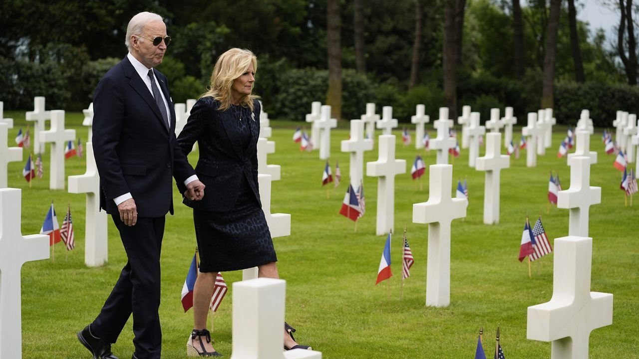 La visite du cimetière clôturera le voyage de Biden en France
