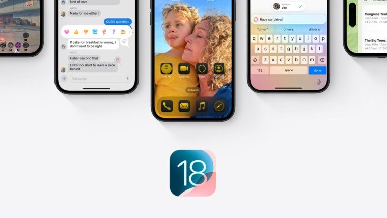 L’application Paramètres sur Apple iOS 18 présente quelques différences visibles