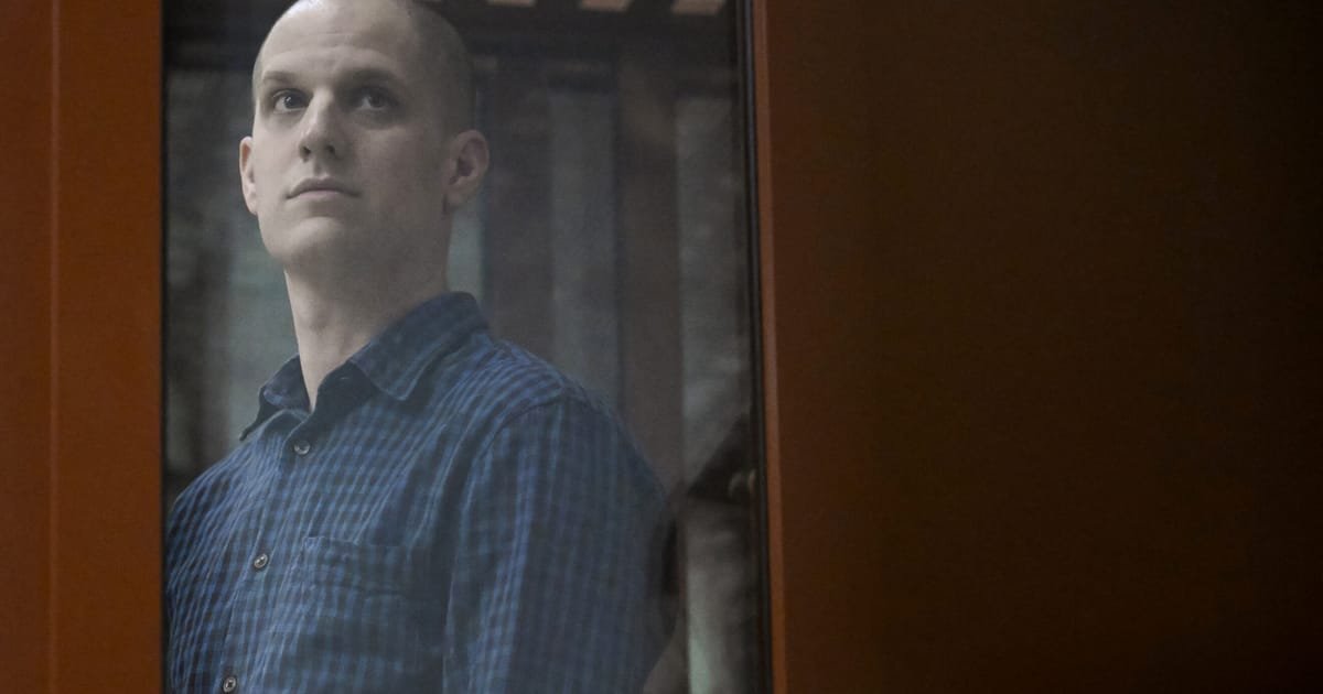 Le journaliste américain Evan Gershkovich jugé en Russie