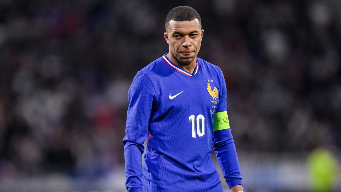 Mbappé absent de l’équipe de France aux JO