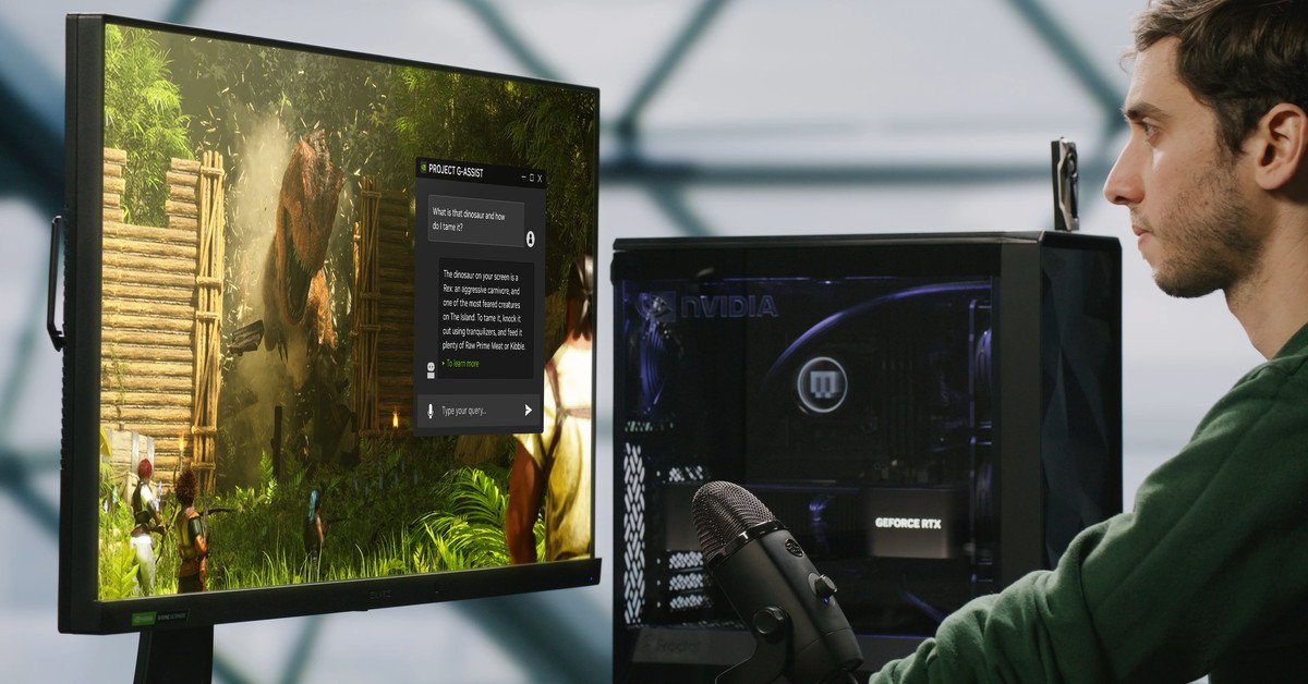 Nvidias G-Assist est un chatbot IA qui vous guide à travers les jeux et optimise votre PC