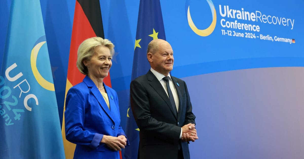 Von der Leyen promet 1,4 milliard d’investissements en Ukraine