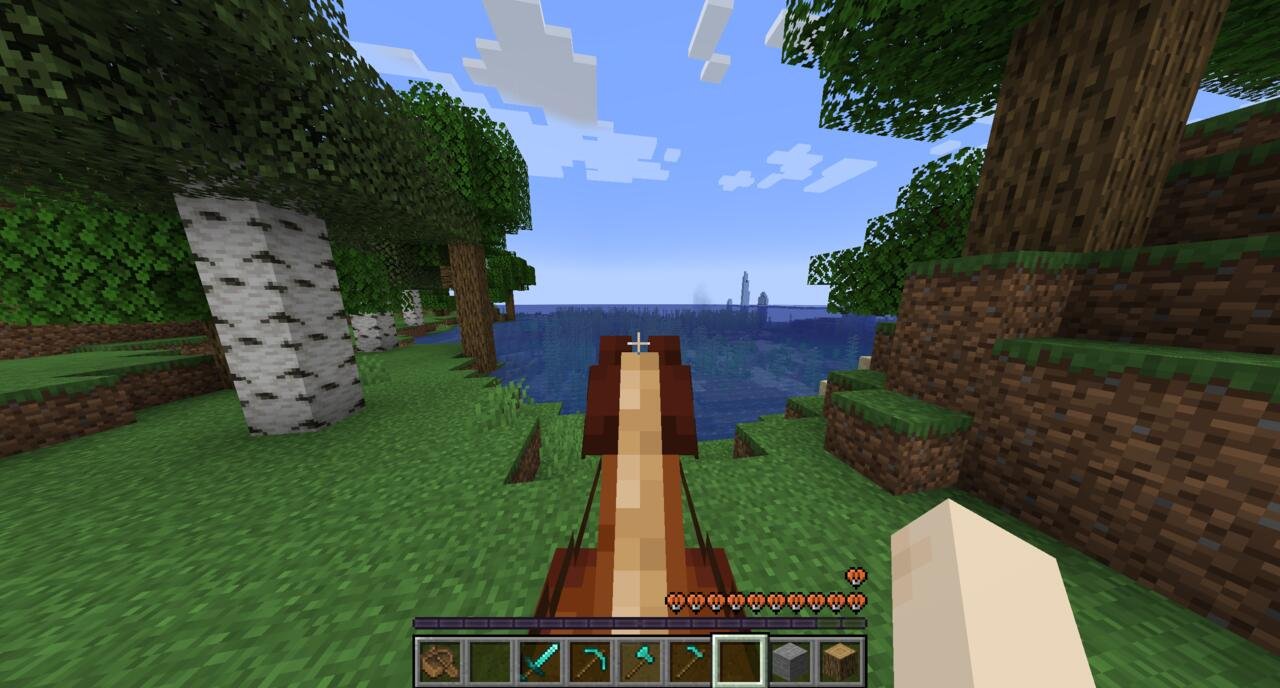 Sellez un cheval dans Minecraft